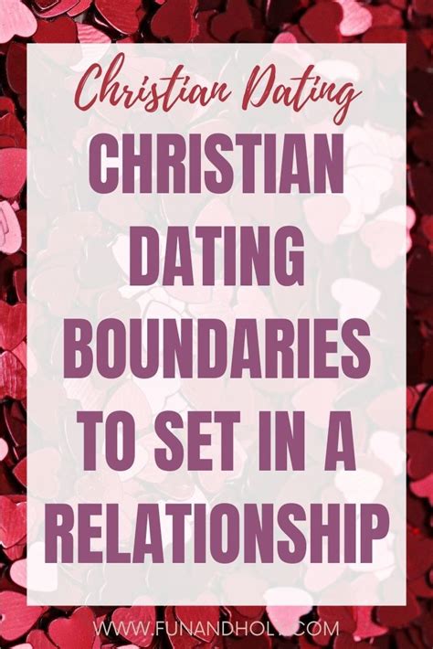 physical boundaries in dating christian